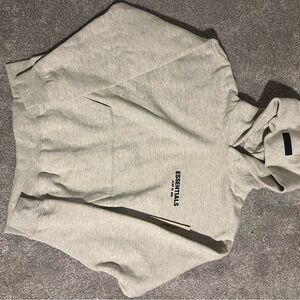 Essentials light Oatmeal Gray Sweatshirt